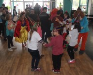 DOWN SENDROMU - Down Sendromlu Çocuklar Partide Buluştu