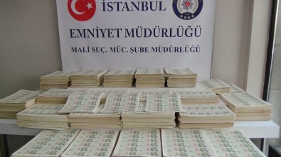 İstanbul'da Sahte Para Basılan Matbaaya Baskın Açıklaması 7 Milyon Lira Sahte Para Ele Geçirildi