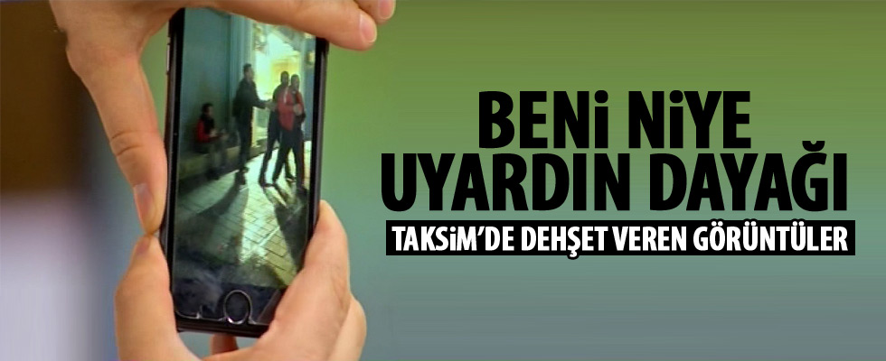 Taksim'de polis dayağı iddiaları