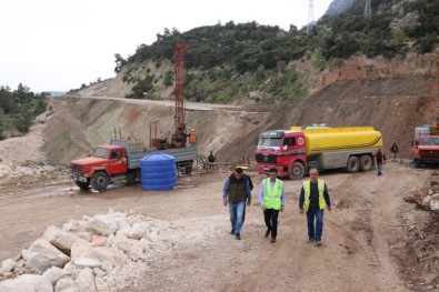 Atay Uslu Tekirova-Kumluca Yol Çalışmalarını İnceledi