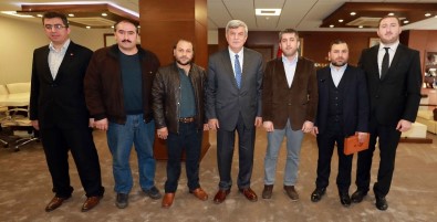 Başkan Karaosmanoğlu'na Ziyaretler Sürüyor