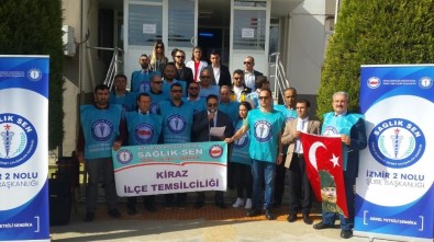 Başkan Özdemir'den Türk Sağlık-Sen'e 'Hodri Meydan'