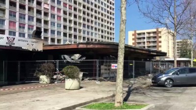 Fransa'da Türklere Ait Markette Yangın