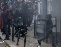 Fransa karıştı! Yüzlerce insan sokağa döküldü