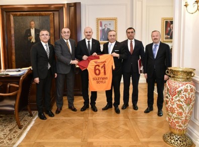 Galatasaray Yönetiminden Ankara'ya Ziyaret
