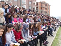 ŞEREF AYDıN - Nevruz'u kitap okuyarak karşıladılar