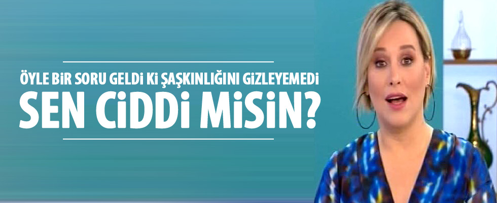 Nur Viral'i hayretler içinde bırakan soru