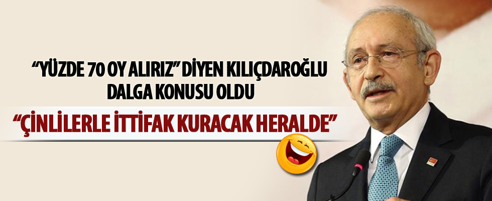 Kılıçdaroğlu dalga konusu oldu!