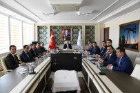 NACI KALKANCı - Vali Kalkancı Kaymakamlarıyla Bir Araya Geldi