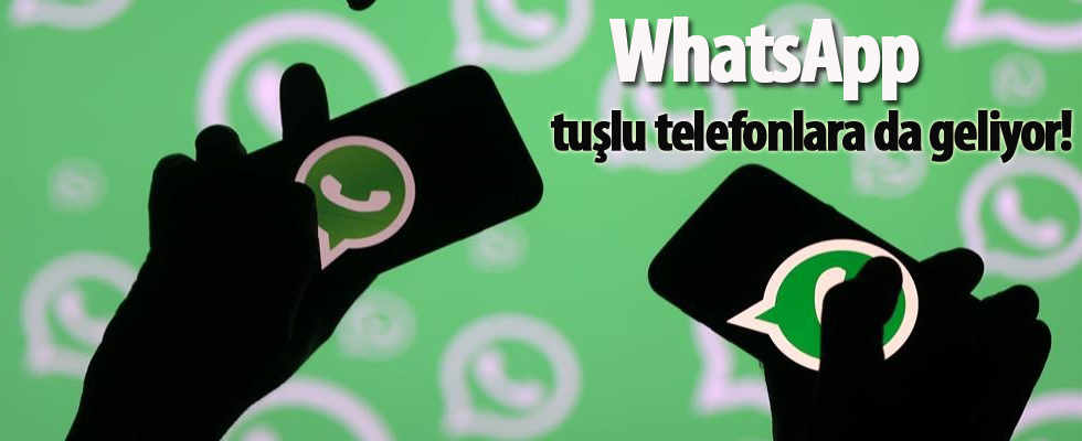 WhatsApp, tuşlu telefonlara da geliyor!