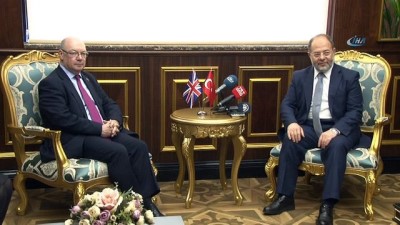 Başbakan Yardımcısı Akdağ, İngiltere Ortadoğu Bakanı Burt İle Görüştü