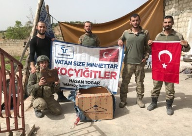 Başkan Togar'ın Mehmetçiklere Gönderdiği Paketler Afrin'e Ulaştı