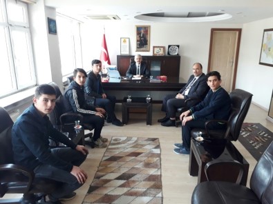 Kaymakam Güven, Öğrenci Meclis Başkanını Ağırladı