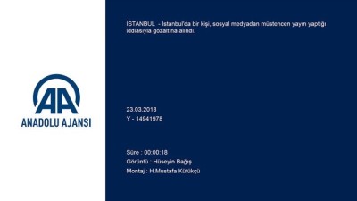 Sosyal Medyadan Müstehcen Yayına Gözaltı