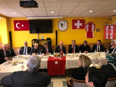 TBMM Heyeti, Lozan Türk Birliği'ni Ziyaret Etti
