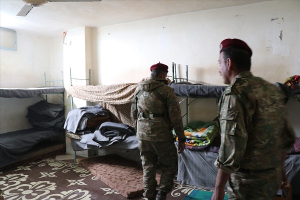 AA Afrin merkez hapishanesini görüntüledi