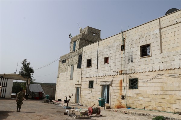 AA Afrin merkez hapishanesini görüntüledi