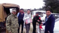 KAYAPA - Büyükorhan'dan Mehmetçiğe Gönderilen Kuru Gıdalar Ulaştı