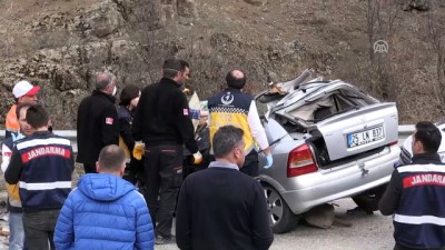 Gümüşhane'de Tır İle Otomobil Çarpıştı Açıklaması 3 Ölü, 1 Yaralı