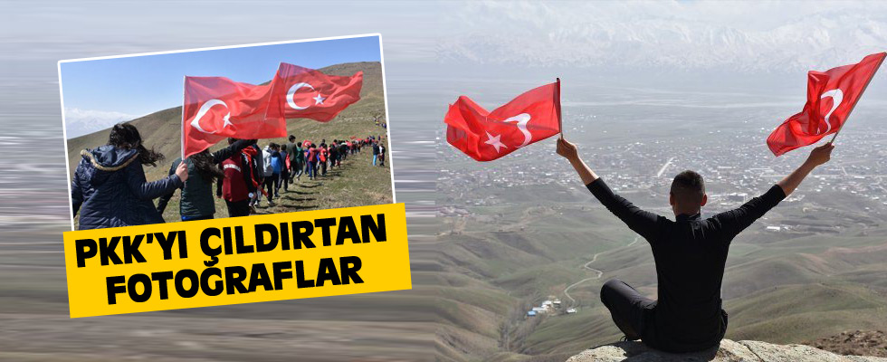 Hakkari'de Zeytin Dalı Harekatı'na destek yürüyüşü