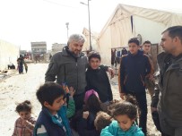 PKK - Azez'de Çocukların Yüzü, Türk Polisi Sayesinde Gülüyor