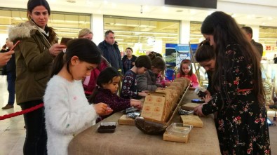 Çocuklar AVM'de Buğdayı Tanıdı