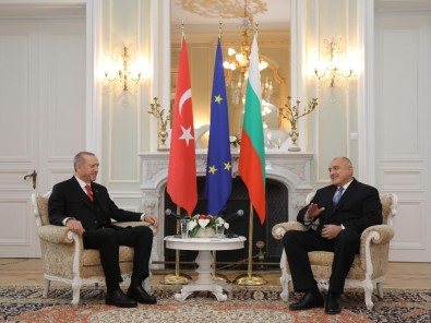 Cumhurbaşkanı Erdoğan, Bulgaristan Başbakanı Borisov İle Bir Araya Geldi