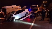 Kayseri'de ambulans ile otomobil çarpıştı