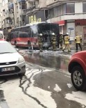 İzmir'de Yolcu Otobüsü Küle Döndü