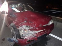 Malatya'da Otomobiller Çarpıştı Açıklaması 4 Yaralı