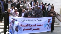TOPRAK GÜNÜ - Gazzeli Din Adamlarından Büyük Dönüş Yürüyüşü'ne Destek