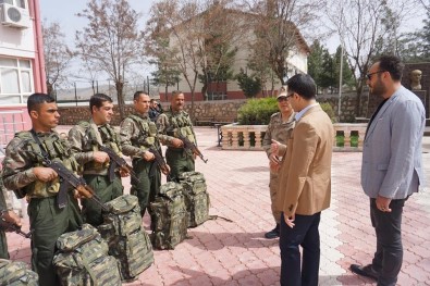 Kaymakam Koç, Korucu Başları İle Toplantı Yaptı