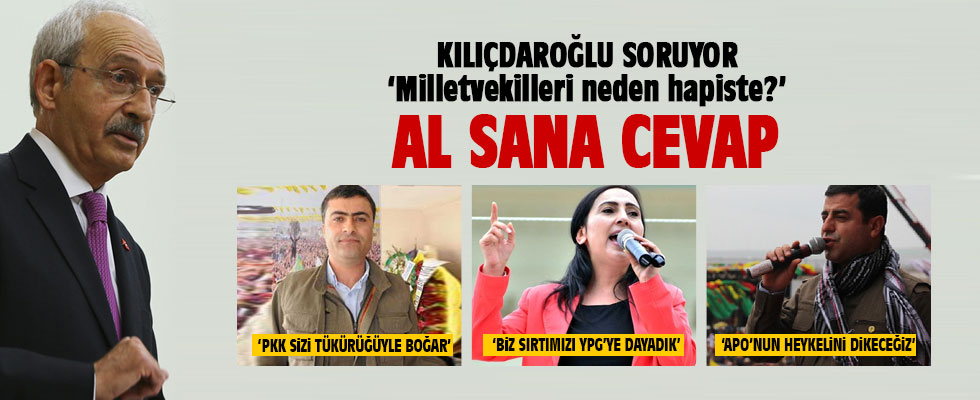 Kılıçdaroğlu: Milletvekilleri neden hapiste?