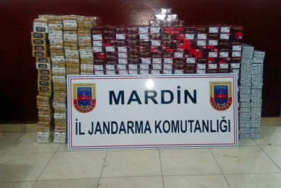 Mardin'de 6 Bin 600 Paket Kaçak Sigara Ele Geçirildi