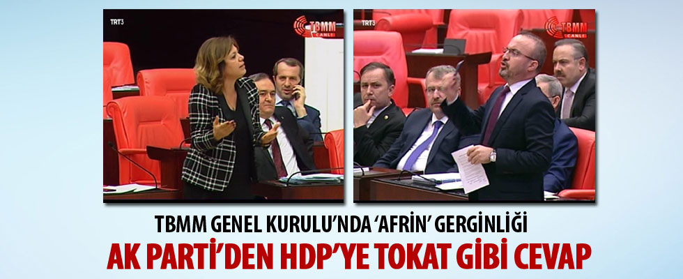 Meclis'te 'Afrin' gerginliği