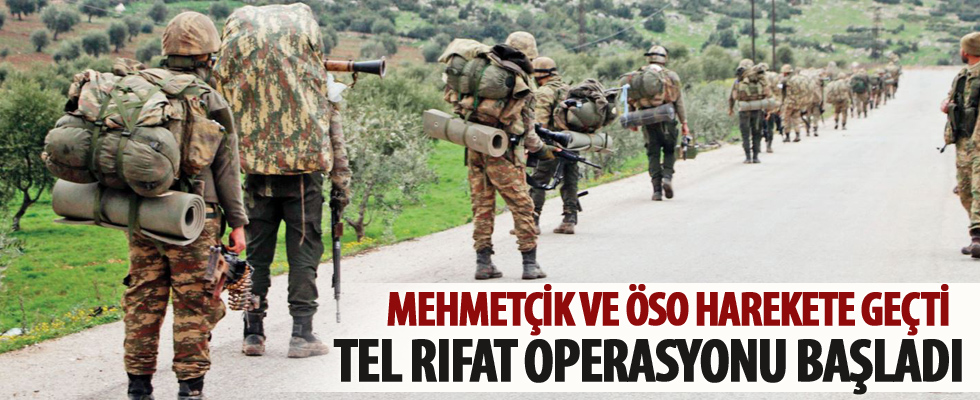 Tel Rıfat operasyonu başladı