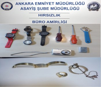 Ankara'da Hırsızlara Şafak Vakti Operasyon