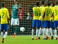 TALİSCA - Brezilya Almanya'yı tek golle yıktı