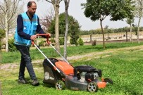 FARUK ÇELİK - Ceylanpınar'da Parklara Bahar Bakımı