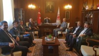 AHMET ÖZEN - Ziraat Odası Başkanları 'Tütün' İle İlgili Görüşmeler Yaptı