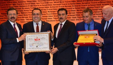 Antalya DTO ''Akreditasyon Sertifika Belgesi'' Aldı