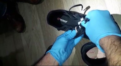 Ayakkabının Dilinden Eroin Çıktı