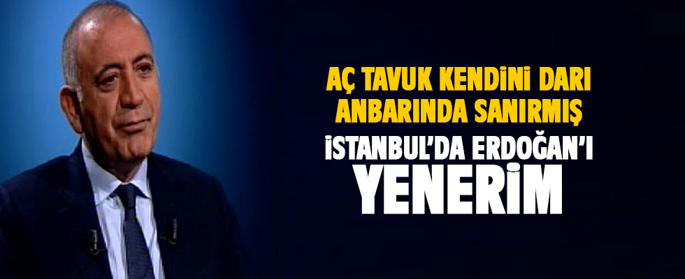Gürsel Tekin: İstanbul'da Erdoğan'ı da yenerim