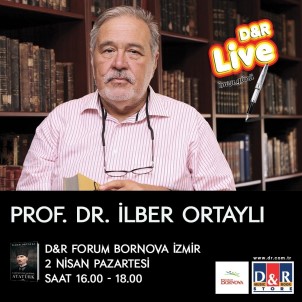 İlber Ortaylı Forum Bornova'da İzmirliler'le Buluşuyor