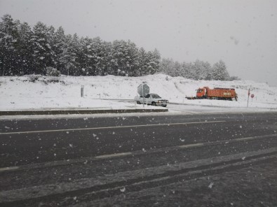 Isparta'da Kar Yağışı