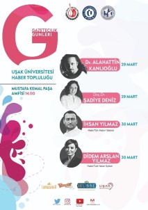 Uşak Üniversitesi'nde 'Gazetecilik Günleri' Başlıyor