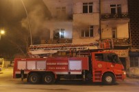 Karaman'da Çıkan Yangında Dumandan Etkilenen Bir Kişi Hastaneye Kaldırıldı