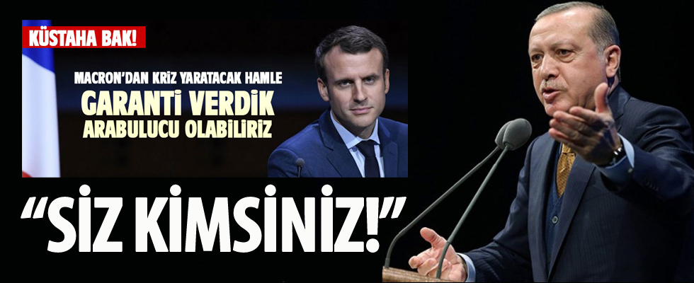 Erdoğan'dan Fransa'ya YPG tepkisi