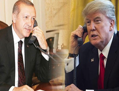 Erdoğan Trump ile görüştü