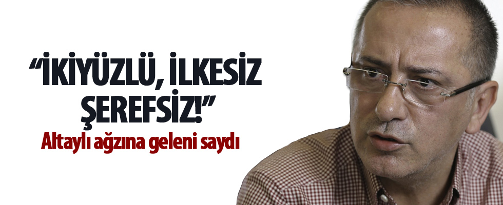 Fatih Altaylı: Delirtmeyin beni